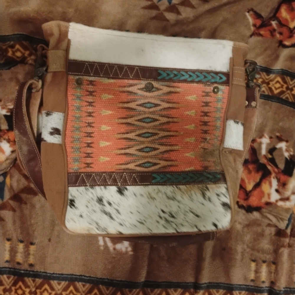Myra Bag Multicolor Aztec Shoulder Bag